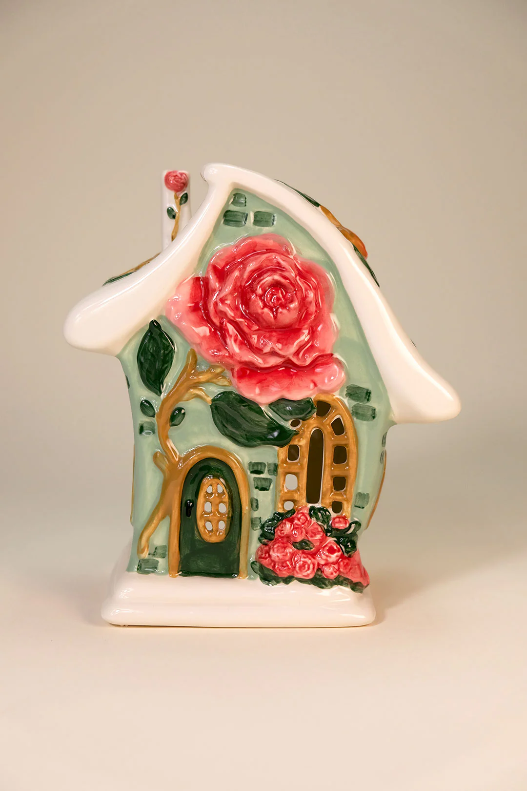 Peony Petal Cottage Candle House - Image 6