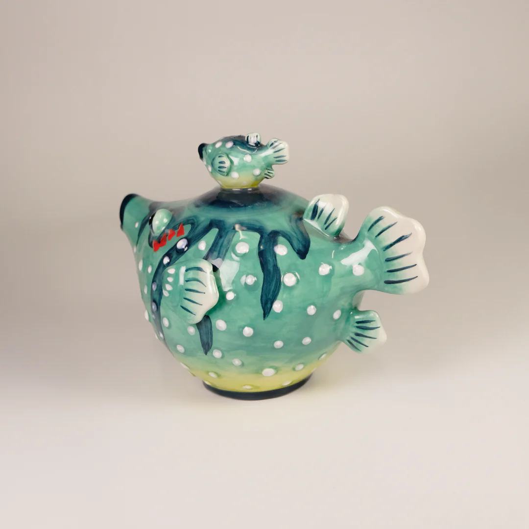Puffer Fish Figurine - Image 3