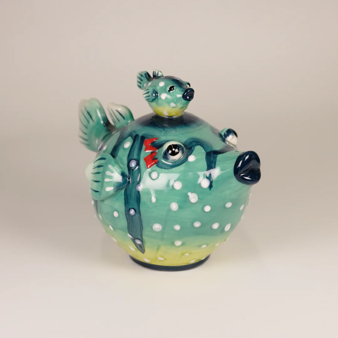 Puffer Fish Figurine - Image 5