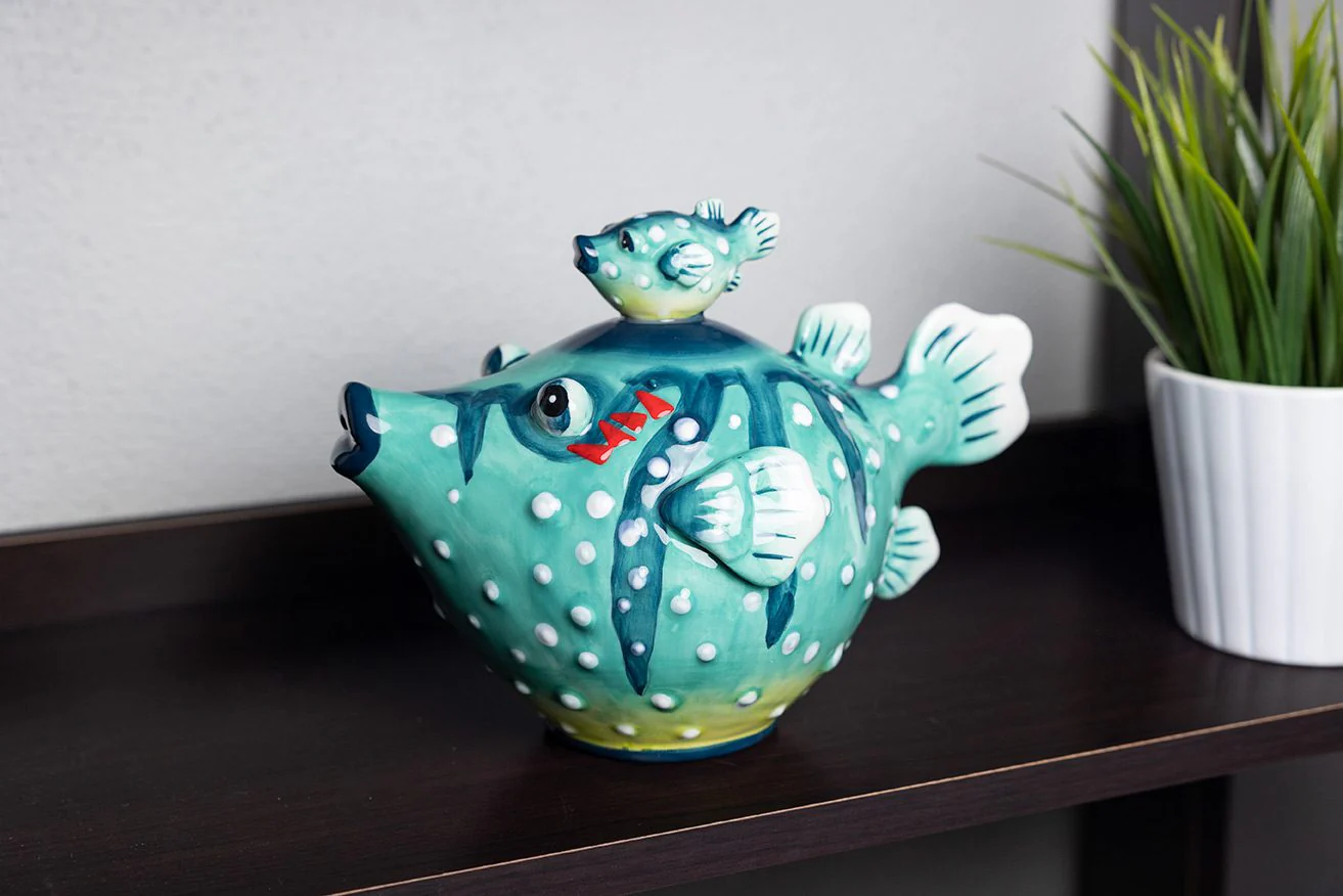 Puffer Fish Figurine - Image 8