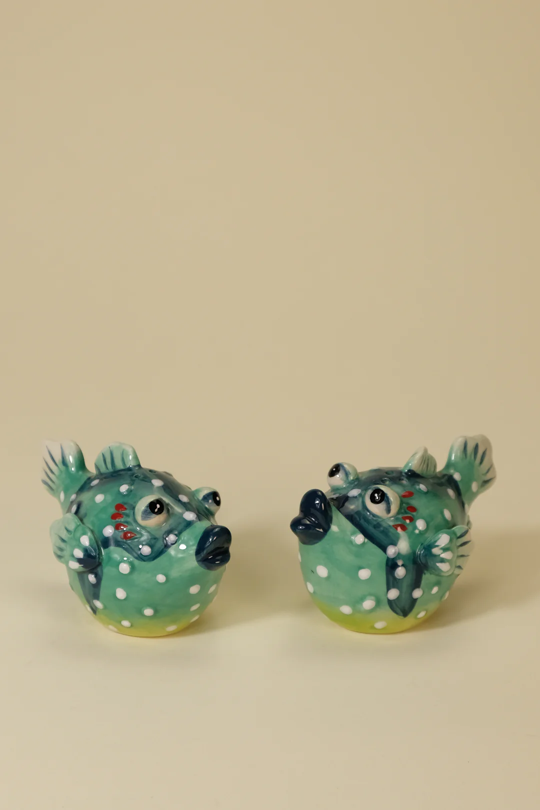 Puffer Fish Salt & Pepper Set