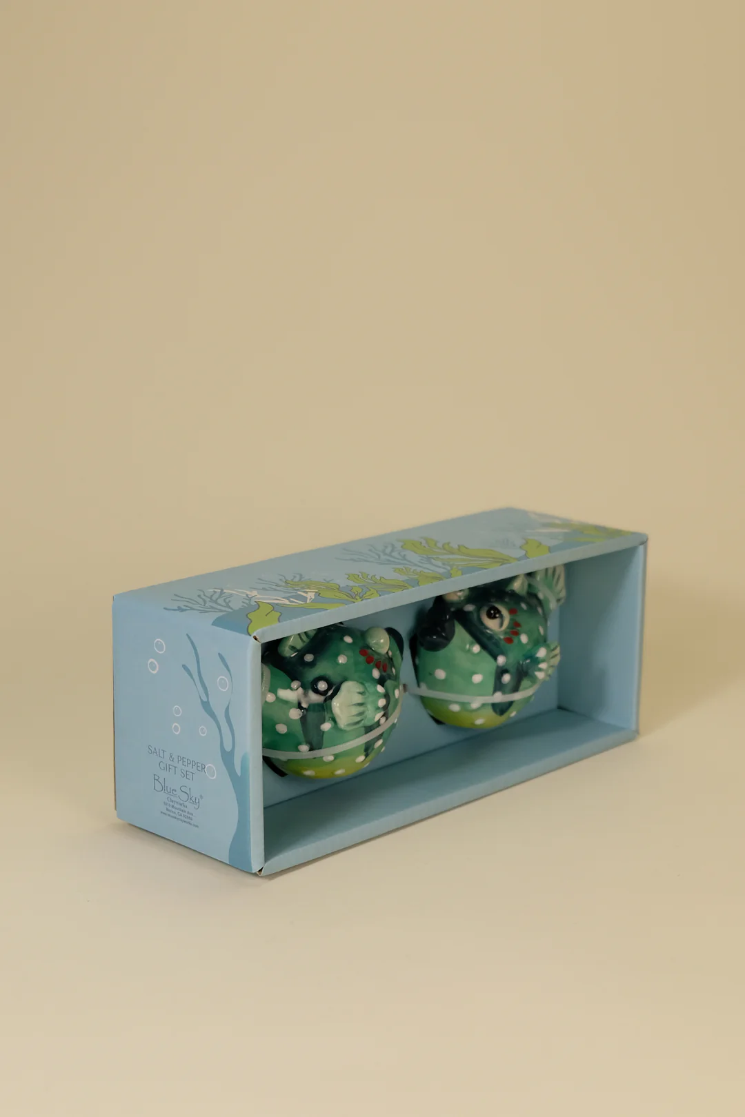 Puffer Fish Salt & Pepper Set - Image 4
