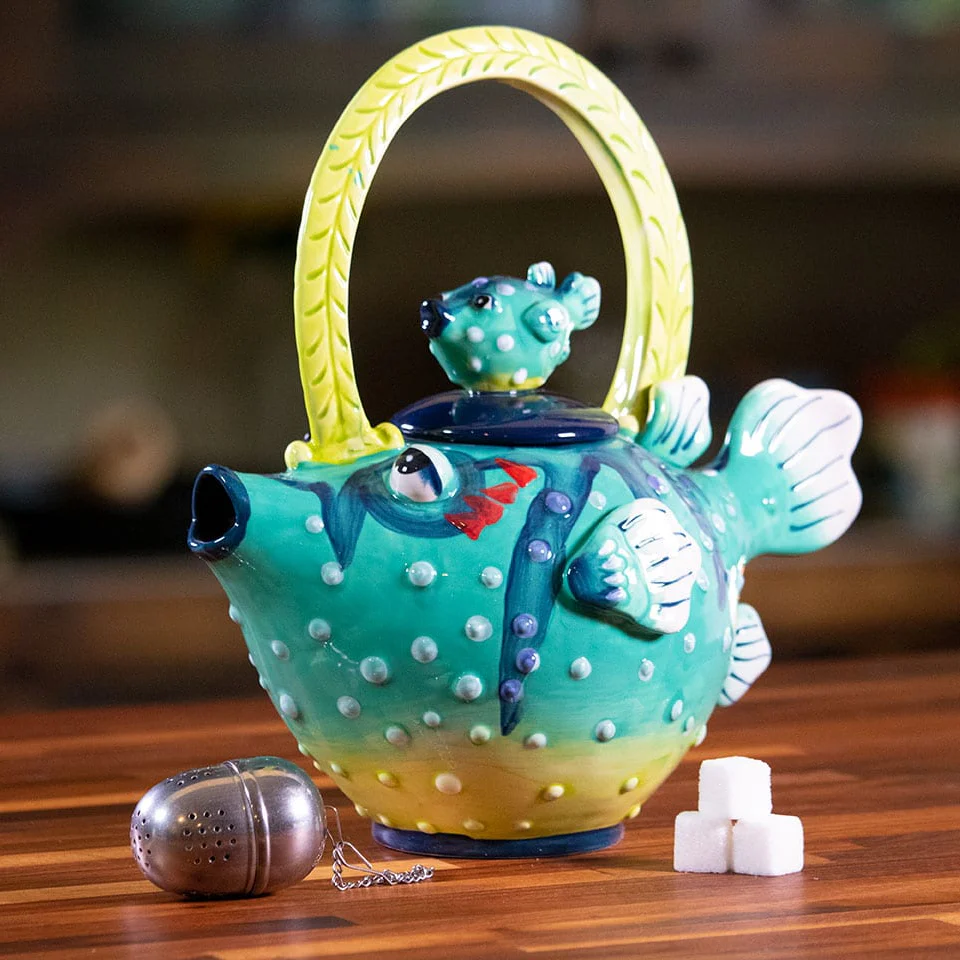 Puffer Fish Teapot - Image 10