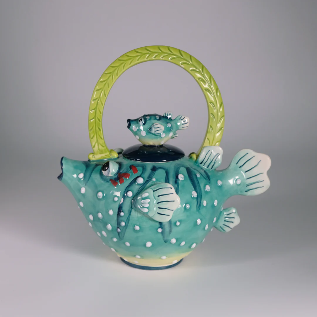Puffer Fish Teapot - Image 5
