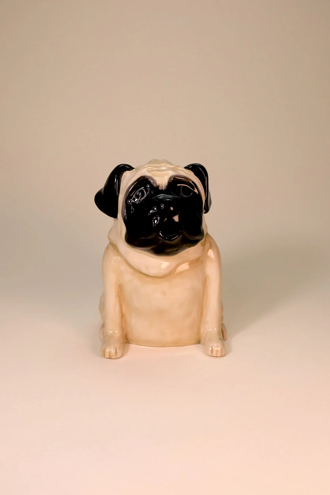 Pug Teapot - Cream