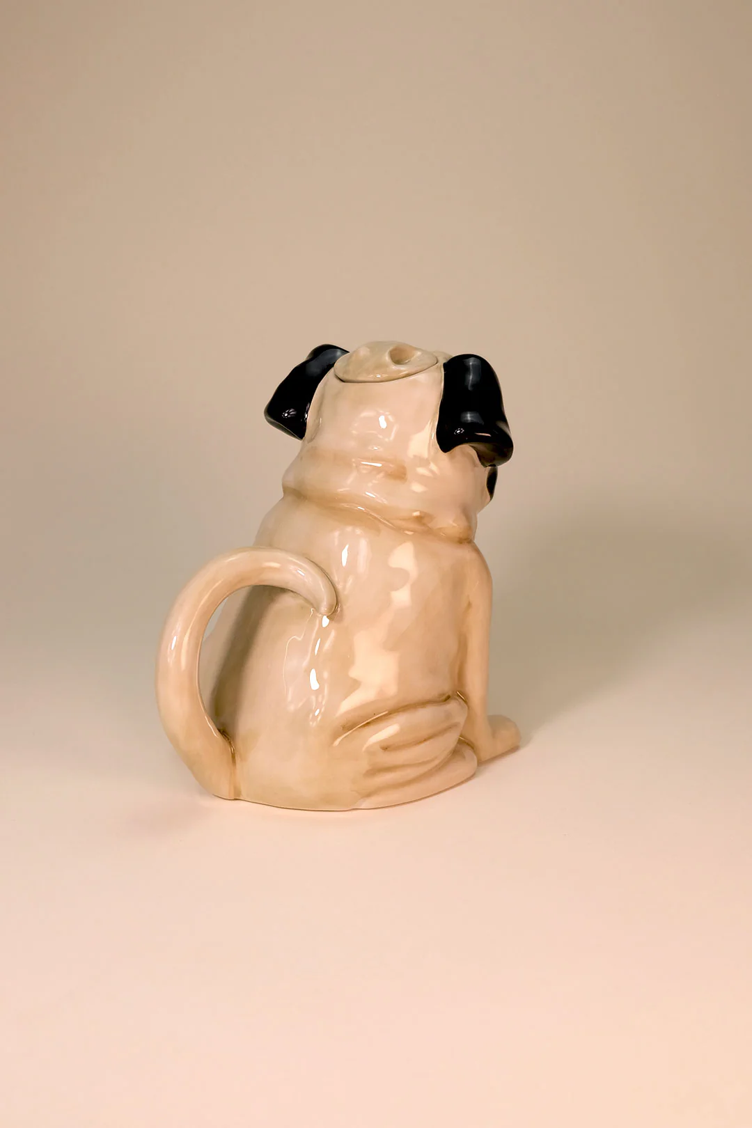 Pug Teapot - Cream - Image 5