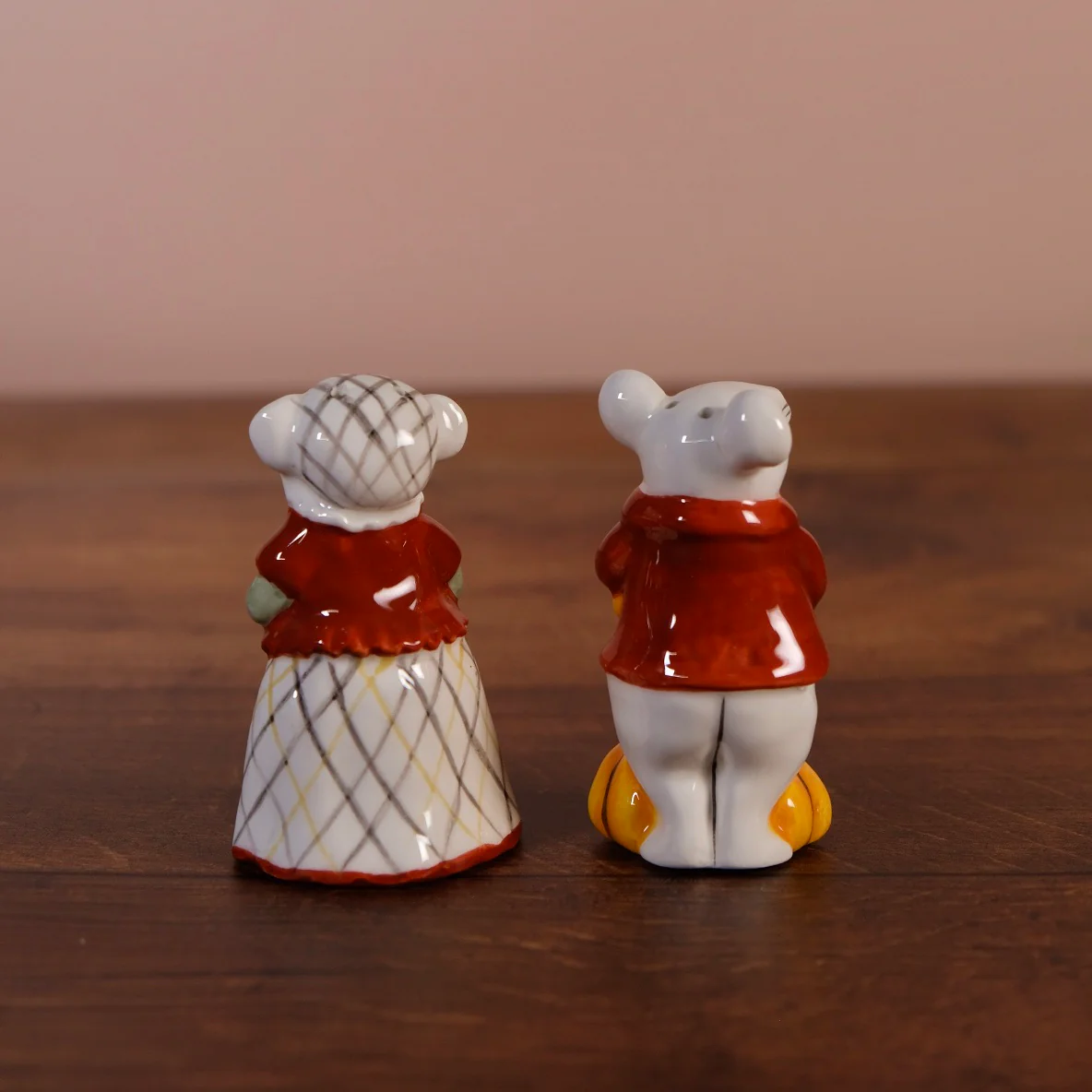 Pumpkin Pie Mice Salt and Pepper Set - Image 4