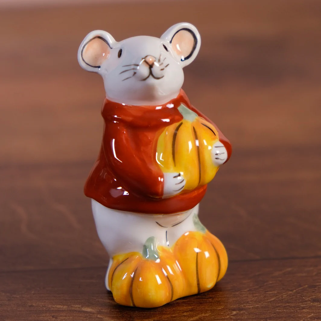 Pumpkin Pie Mice Salt and Pepper Set - Image 6