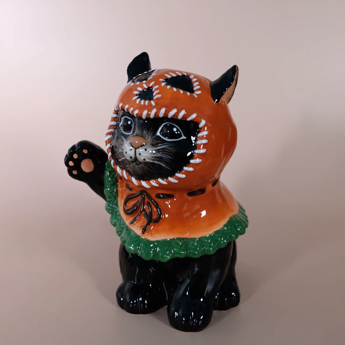 PumpkinHead Cat Figurine - Image 2