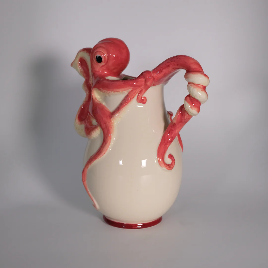 Red Octopus Pitcher - Image 2