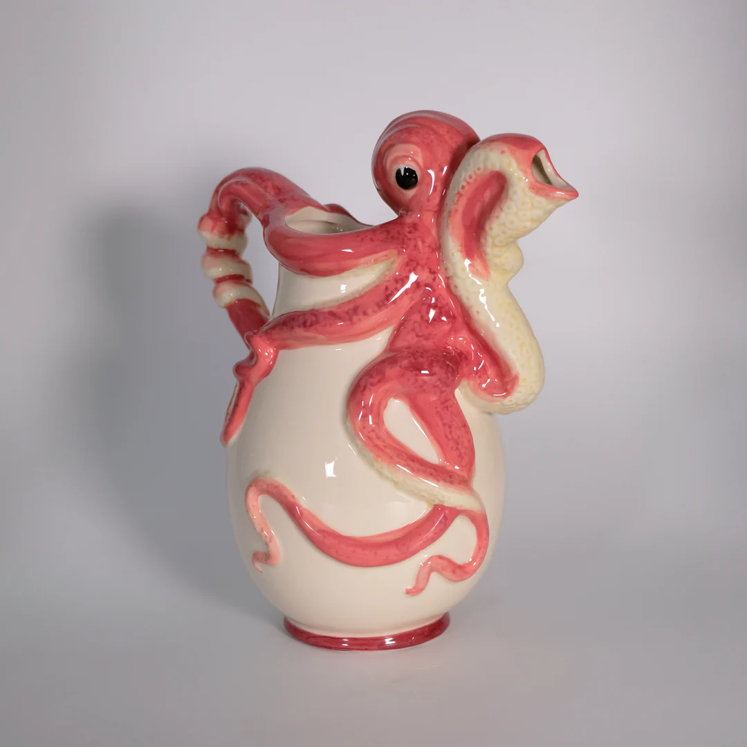 Red Octopus Pitcher - Image 4