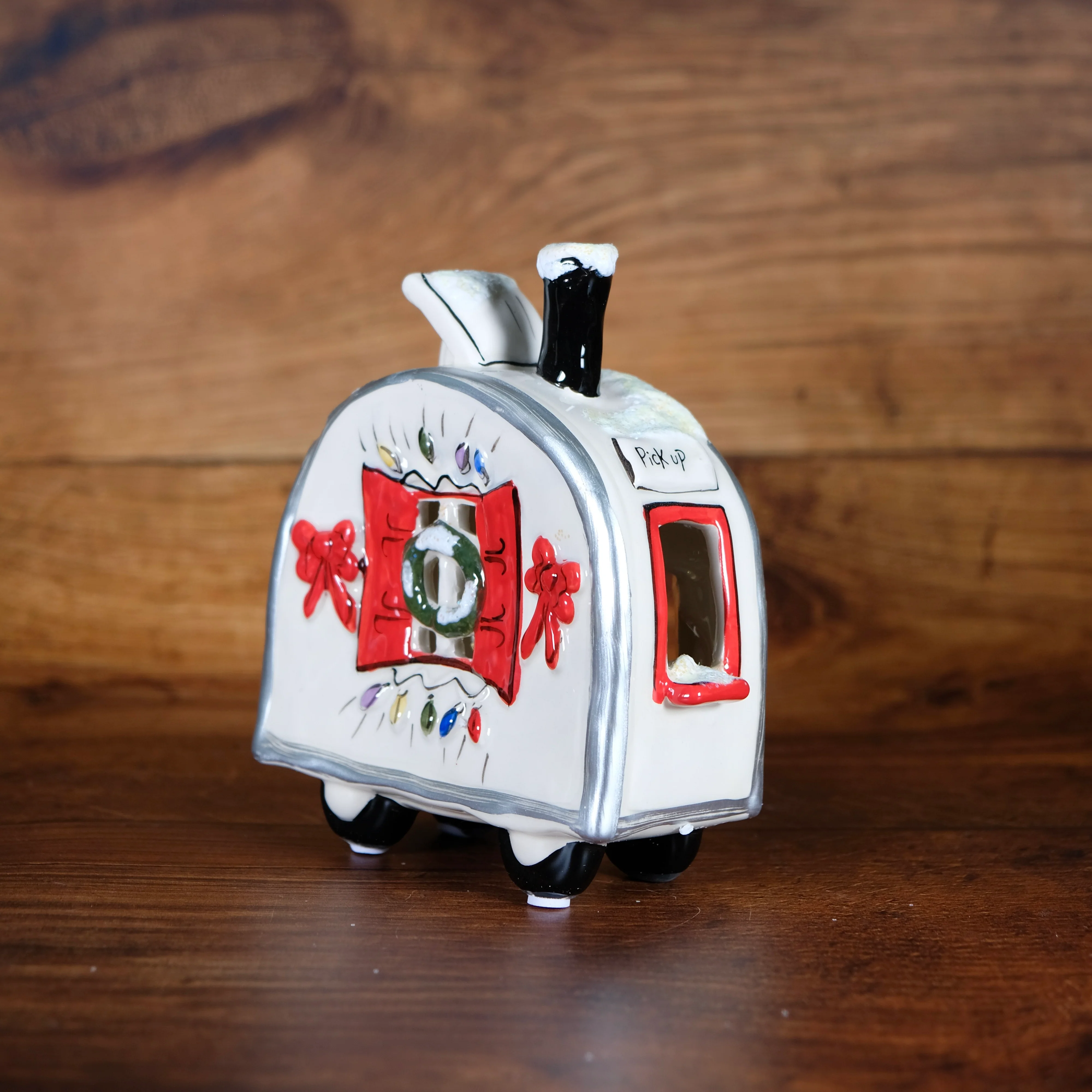 ReindeerVille - Prancer's Hot Chocolate Stand Candle House - Image 4