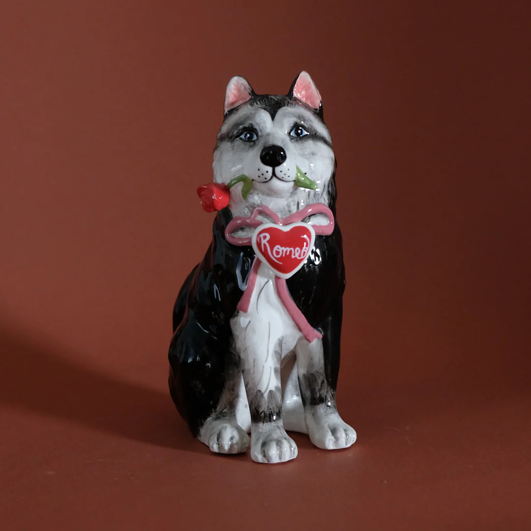 Romeo Dog Figurine