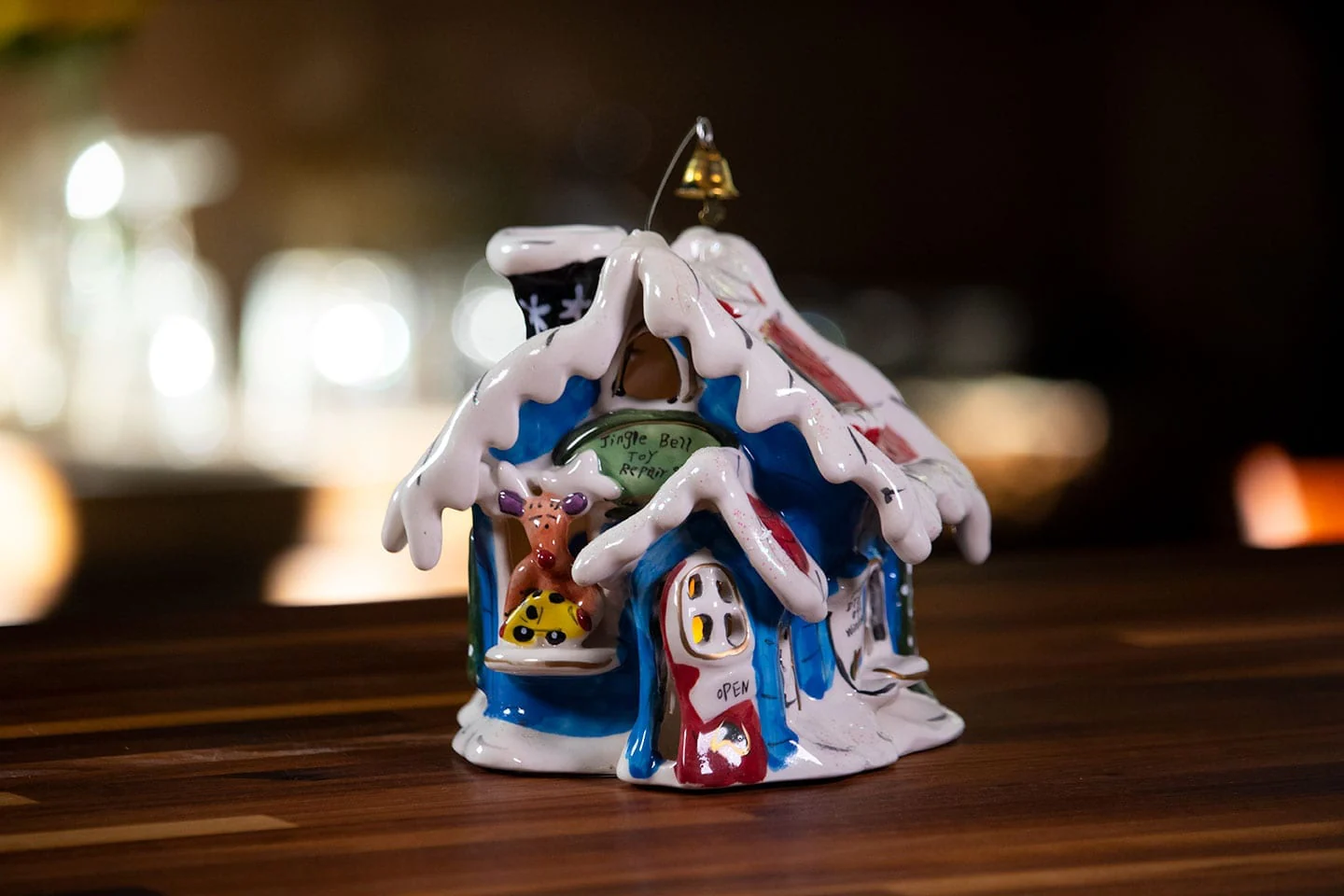 ReindeerVille - Rudolph Jingle Bell Shop Candle House