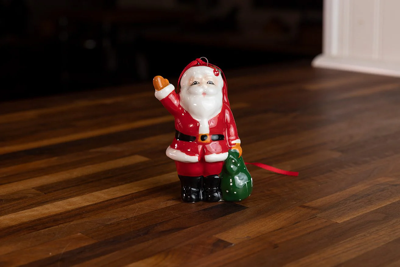 Santa Holiday Mug and Ornament Set - Image 2
