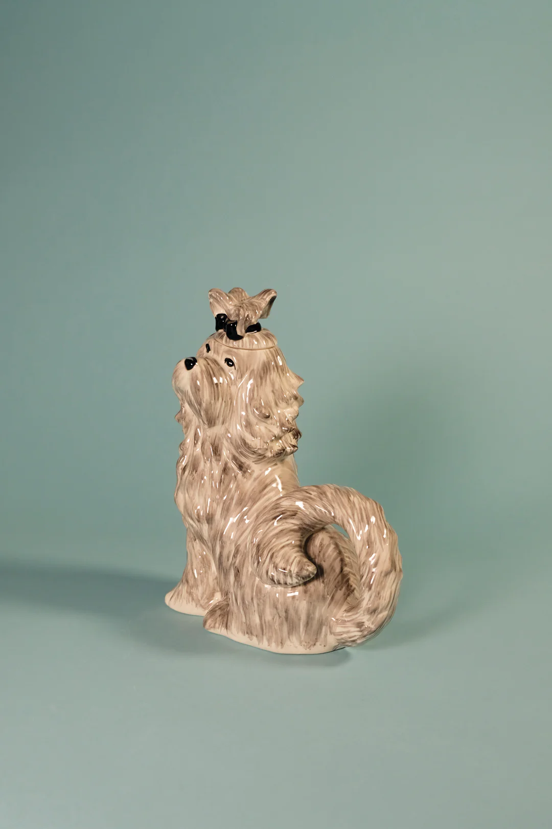 Shiz Tzu Teapot - Black & White - Image 3