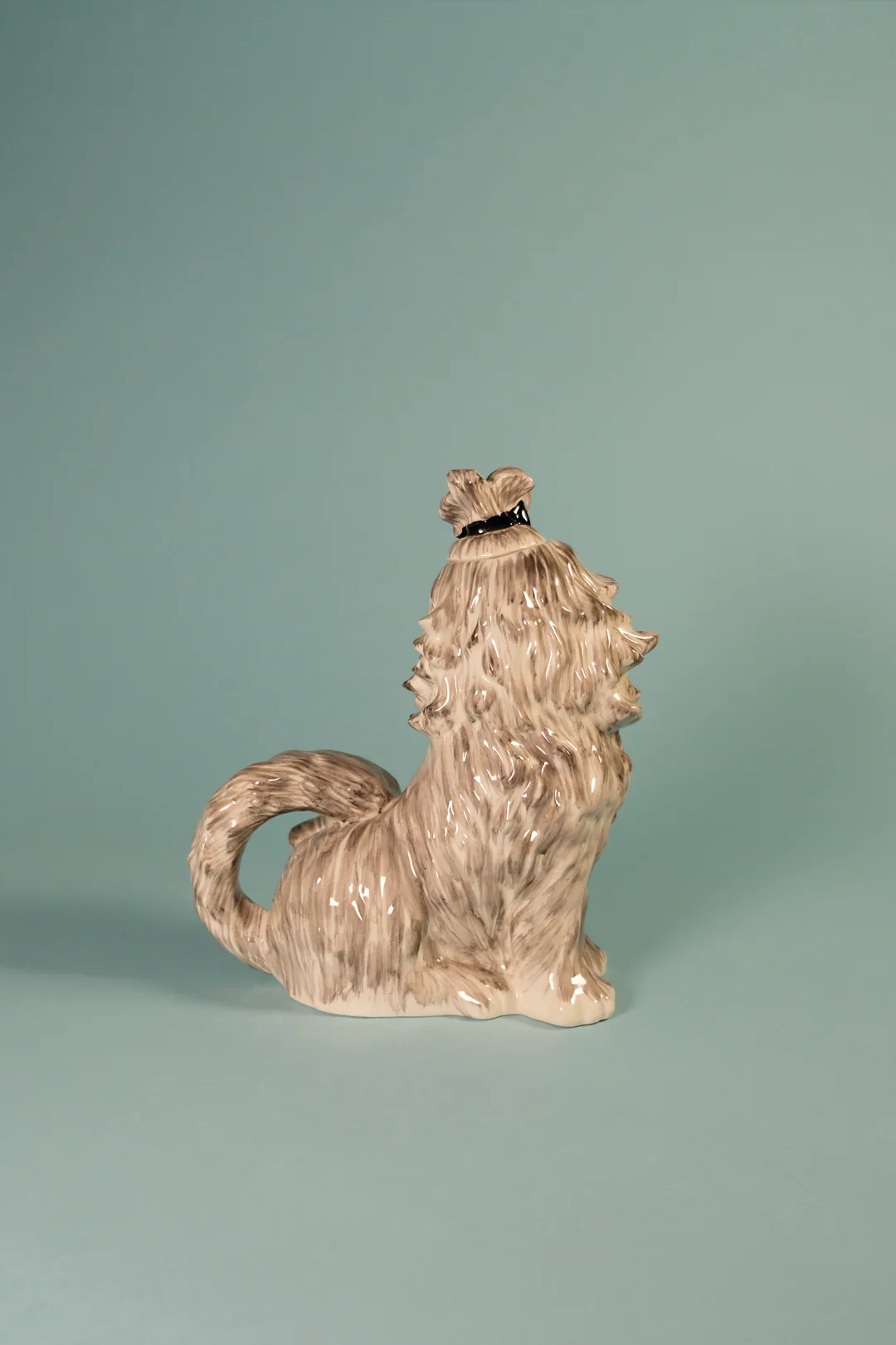 Shiz Tzu Teapot - Black & White - Image 4