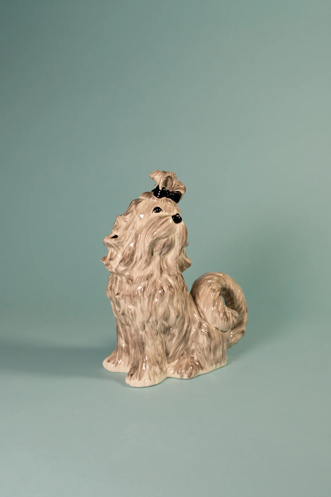 Shiz Tzu Teapot - Black & White - Image 5