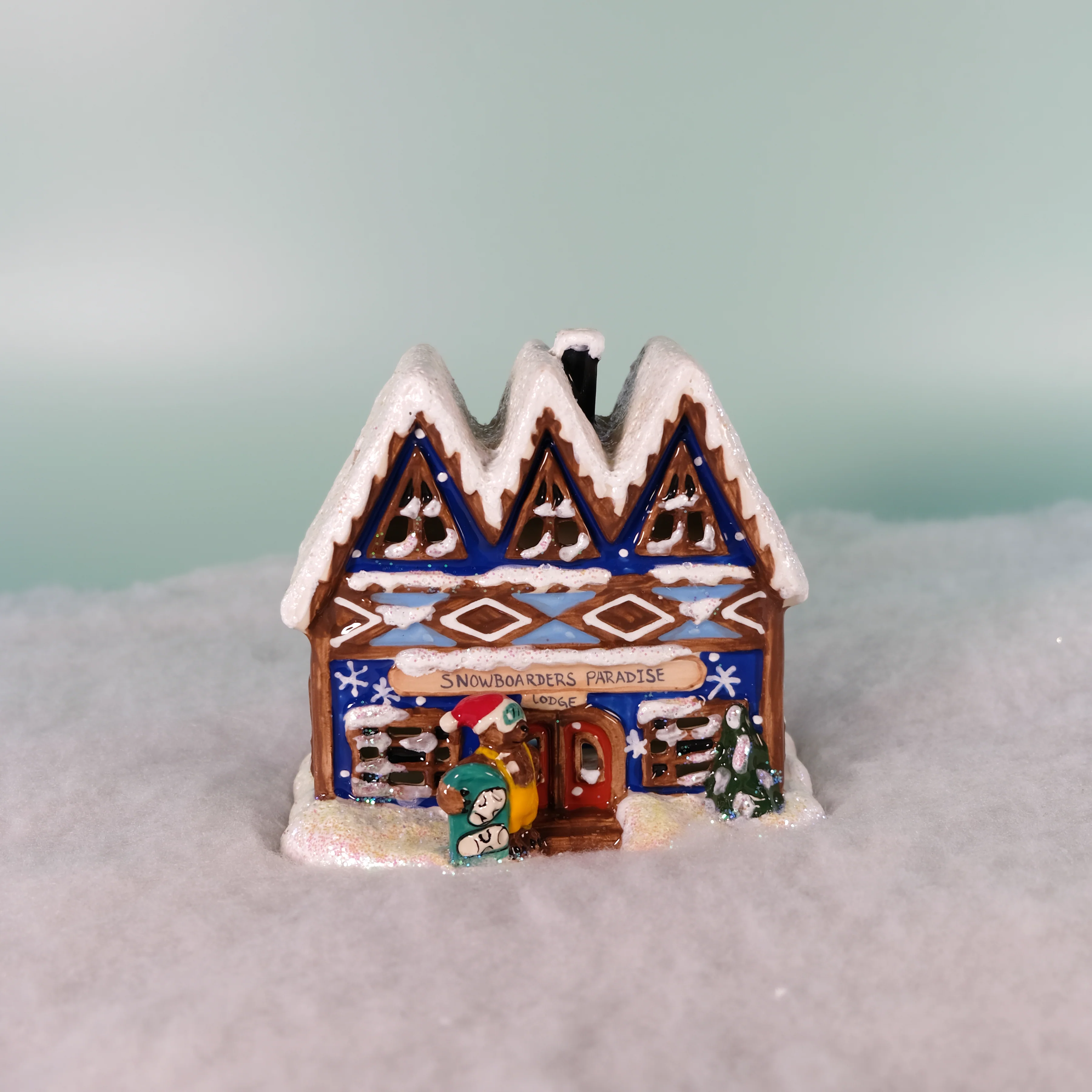Snowboarders Paradise Candle House