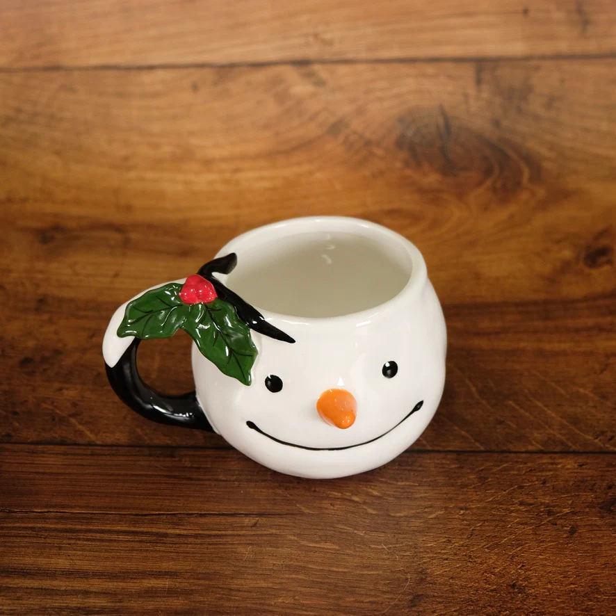 Snowman Figural Mug - Image 3
