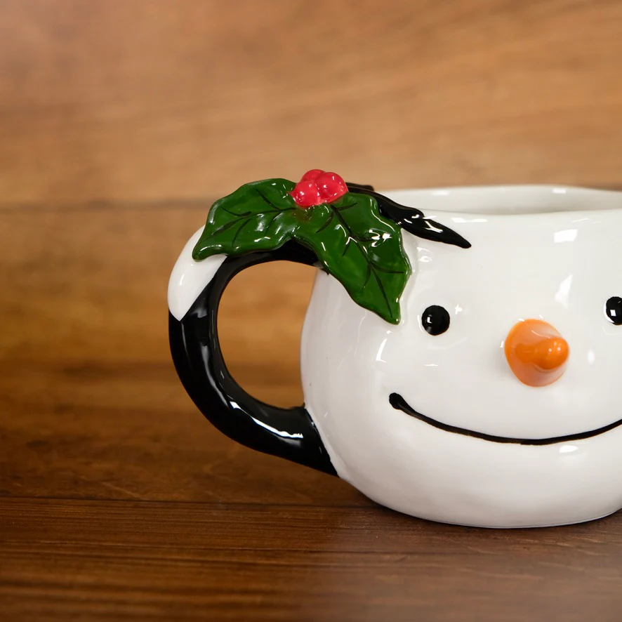 Snowman Figural Mug - Image 4