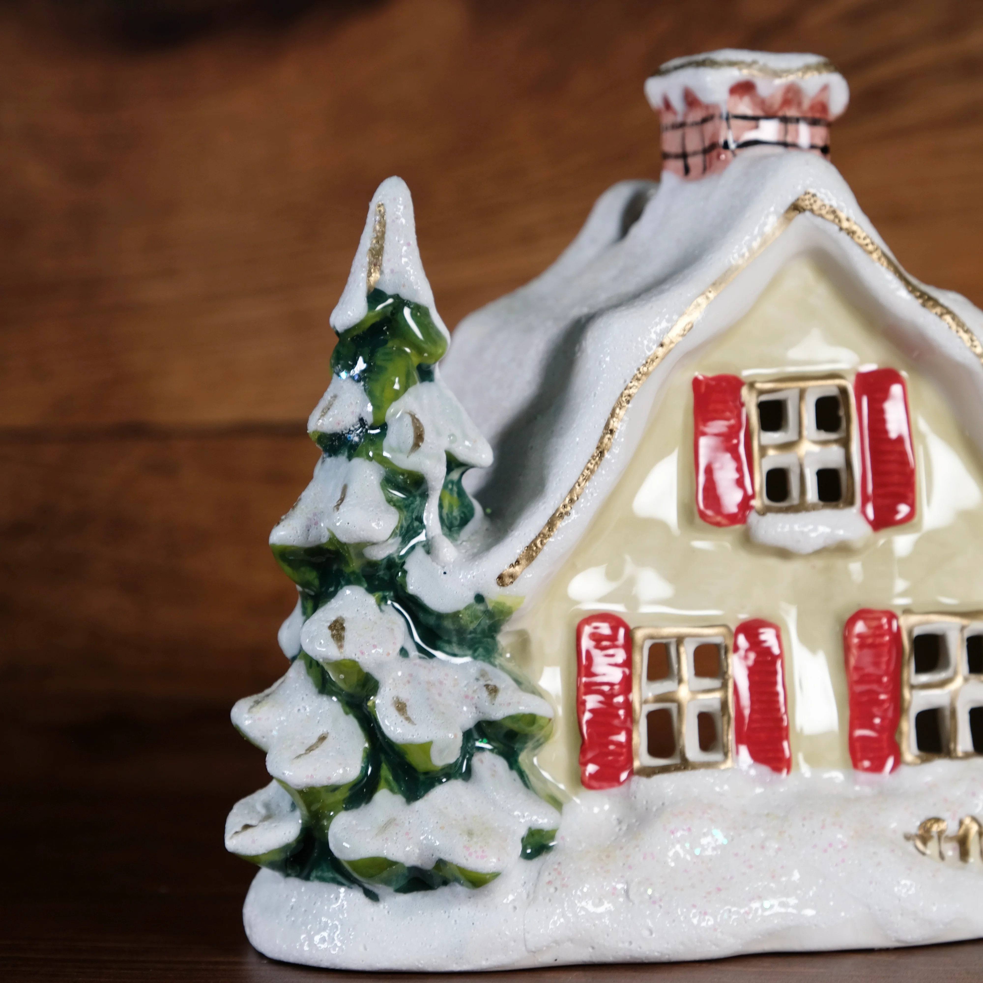 Snowy Candle House - Image 5