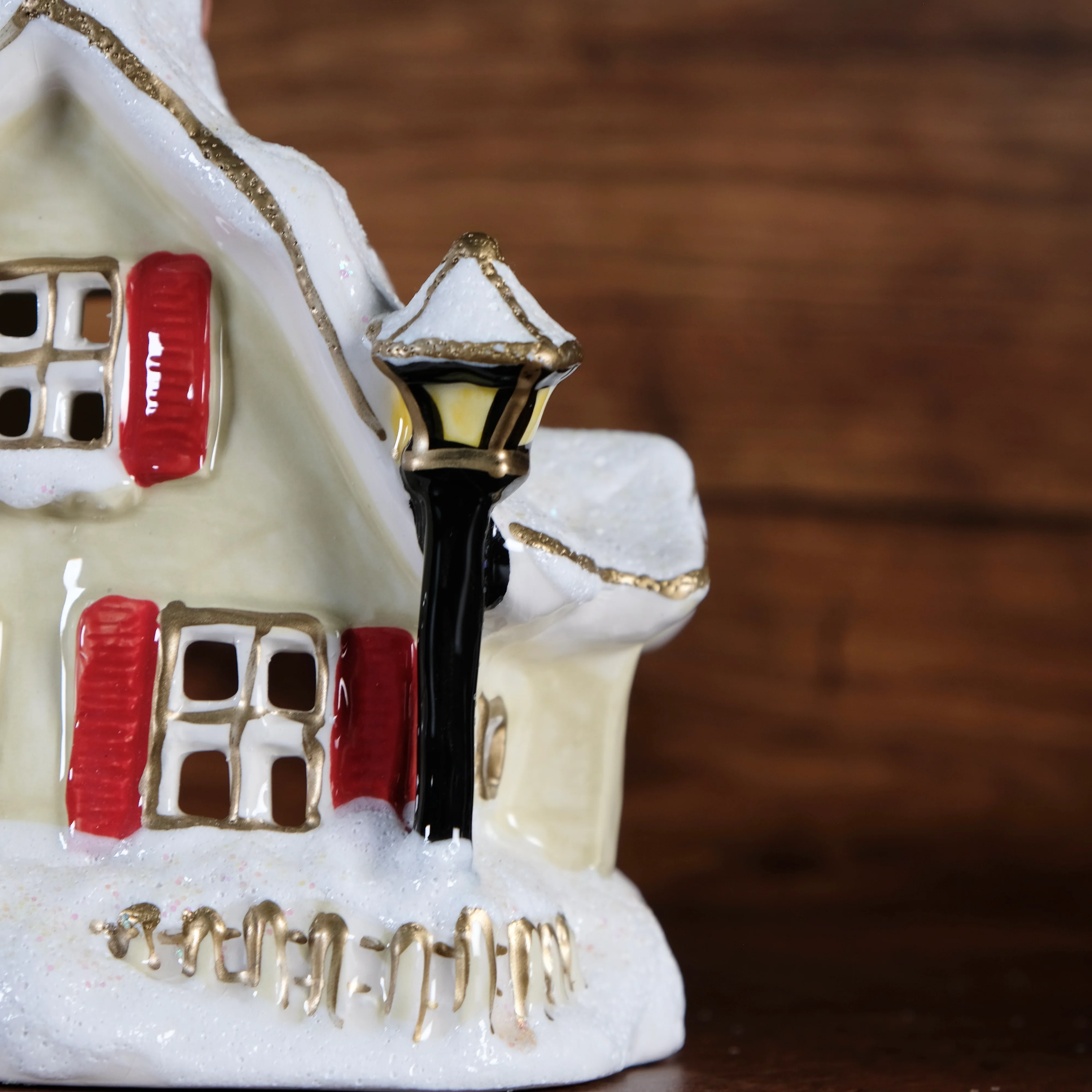 Snowy Candle House - Image 6