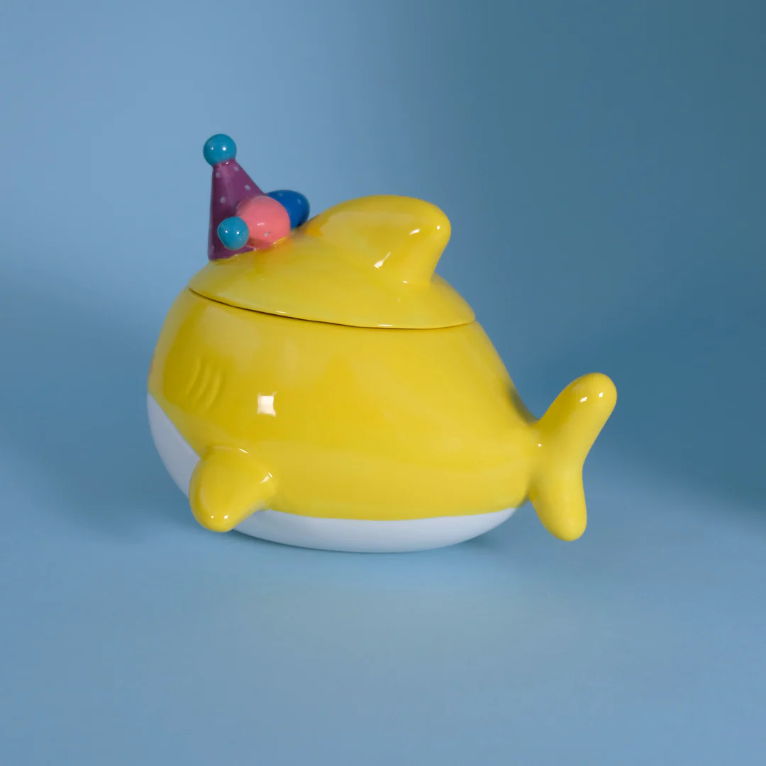 Spooky Baby Shark Family Figural Container - Image 2