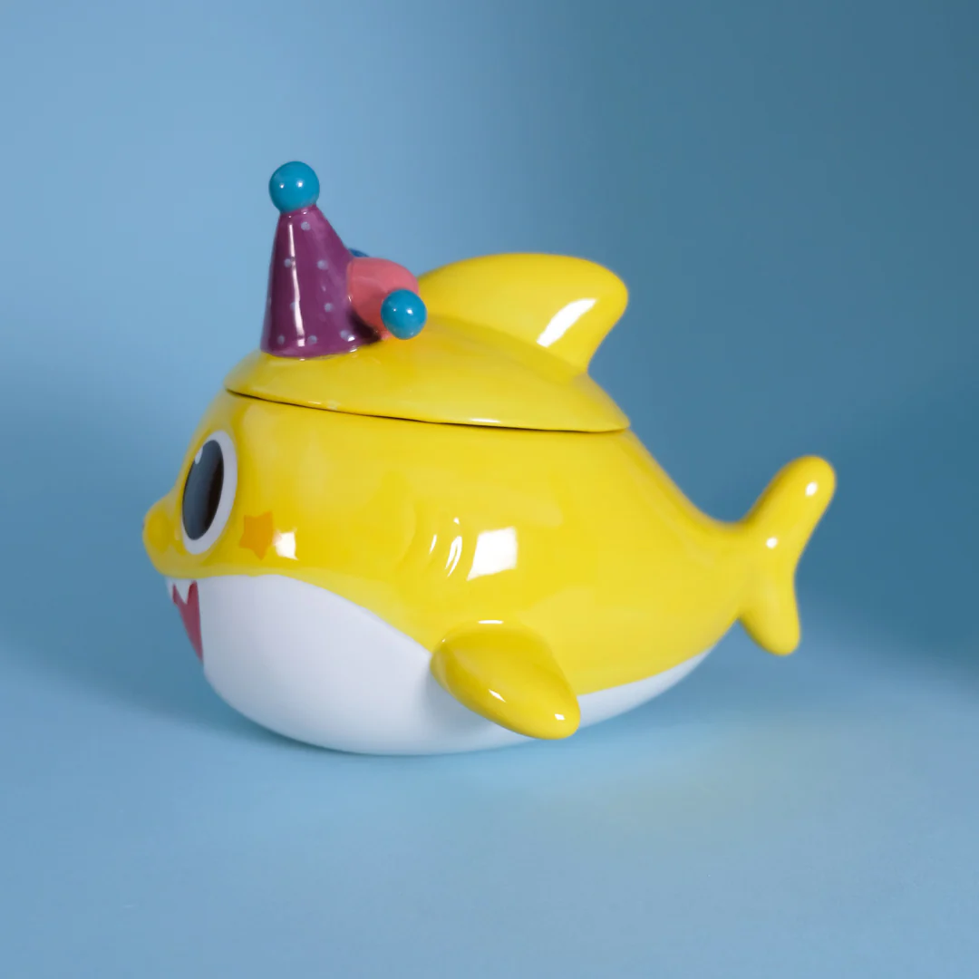 Spooky Baby Shark Family Figural Container - Image 3