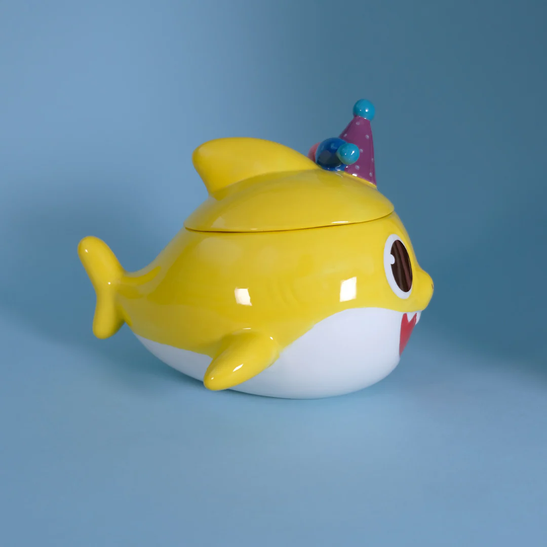 Spooky Baby Shark Family Figural Container - Image 4