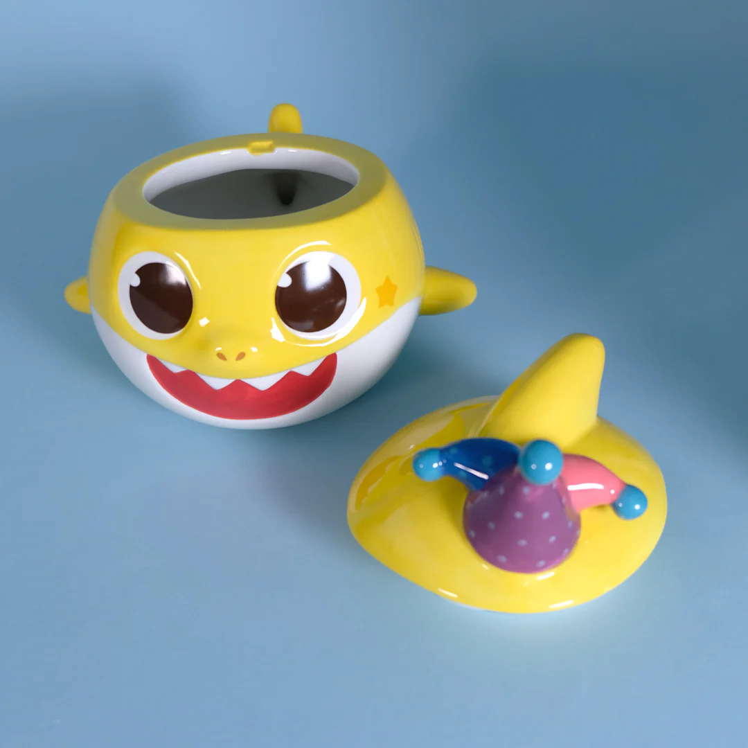 Spooky Baby Shark Family Figural Container - Image 5