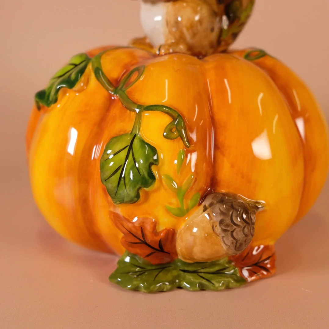 Squirrel Pumpkin Figurine - Image 6