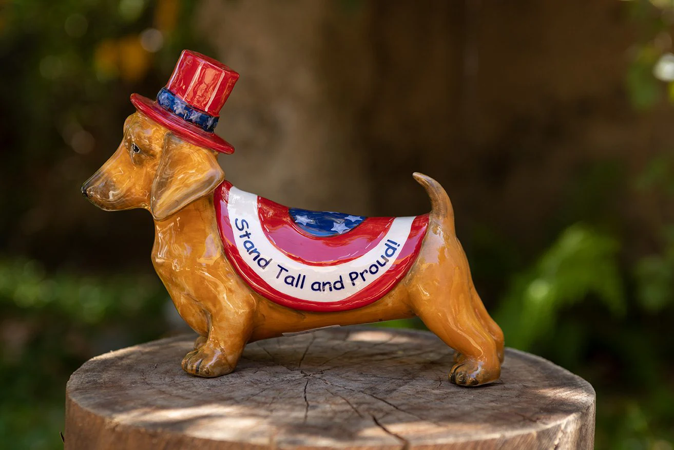 Stand Tall Dachshund Figurine - Image 3