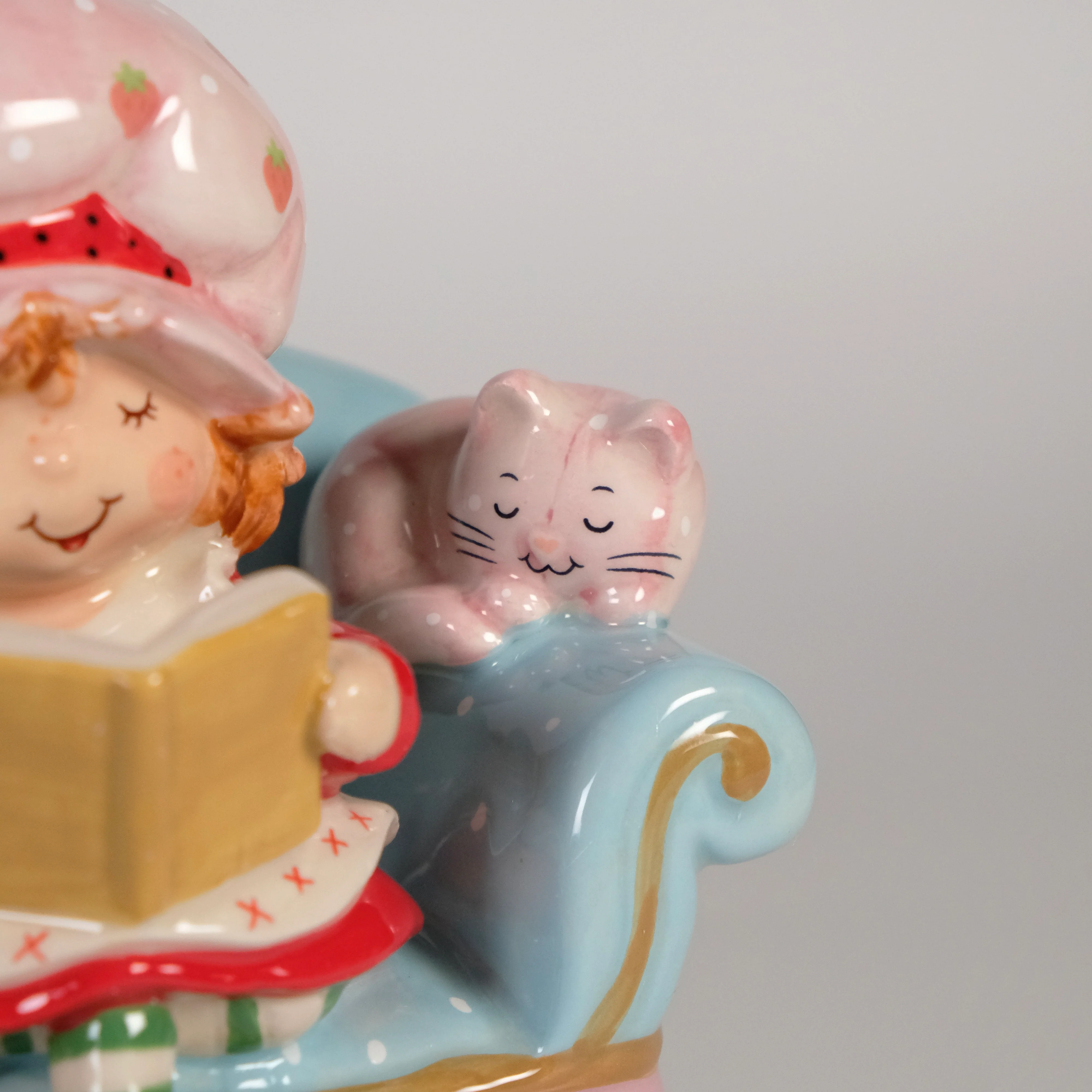 Strawberry Book Nook Figurine - Image 6