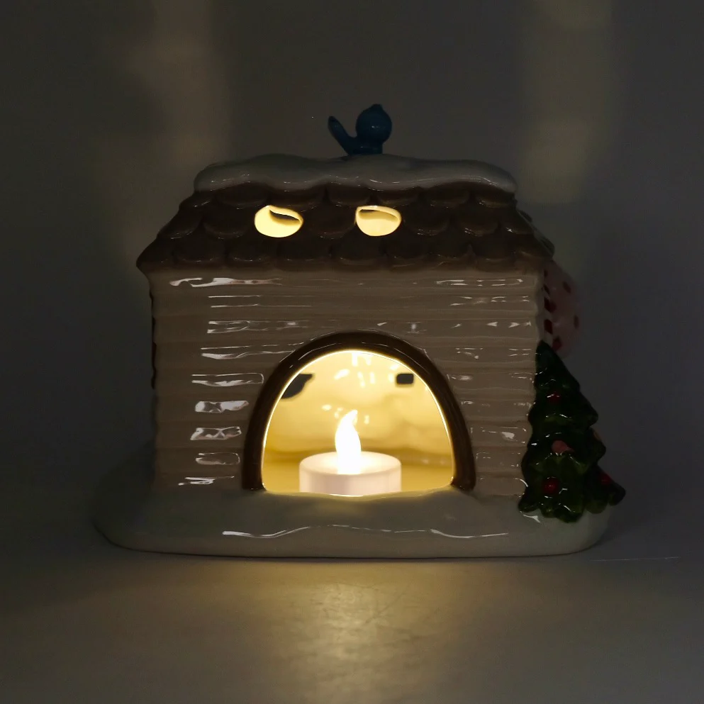 Strawberry Shortcake Snowflake Sweetness Candle House - Image 11