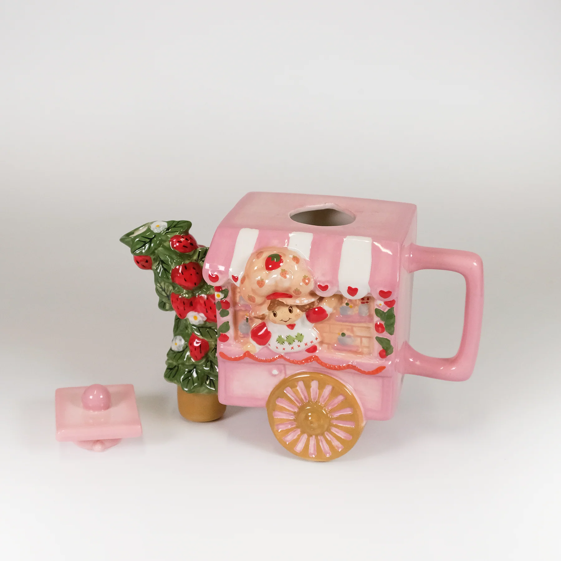 Strawberry Shortcake Teacart Teapot - Image 5