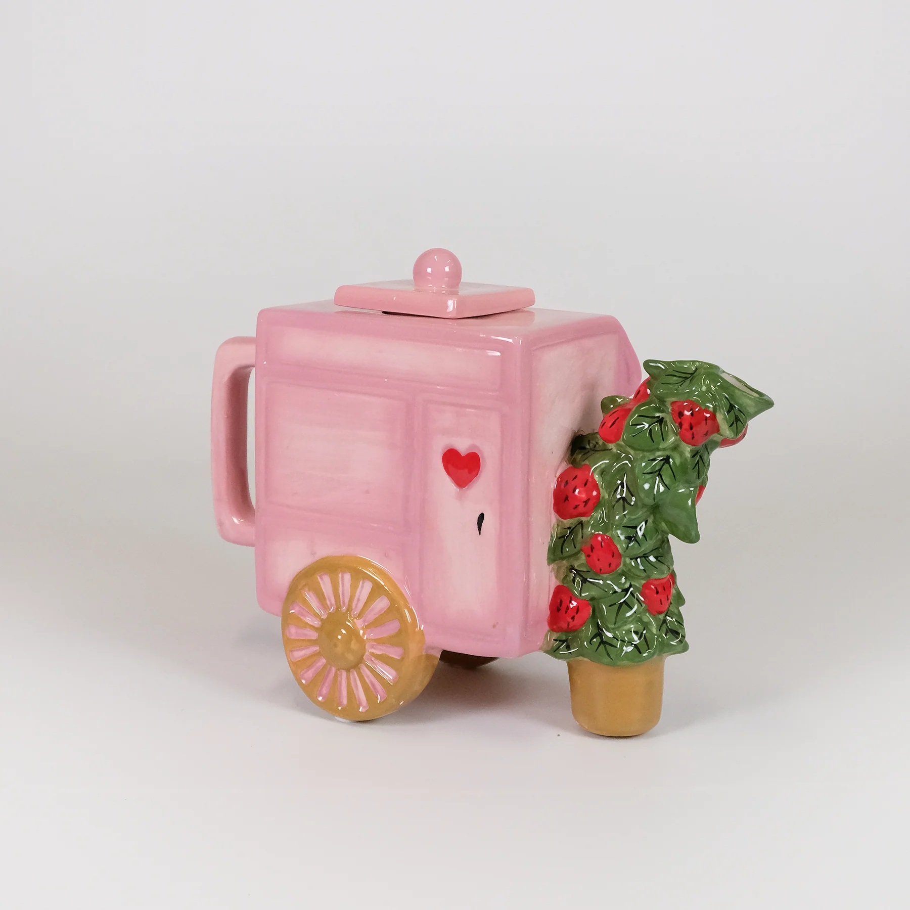 Strawberry Shortcake Teacart Teapot - Image 7