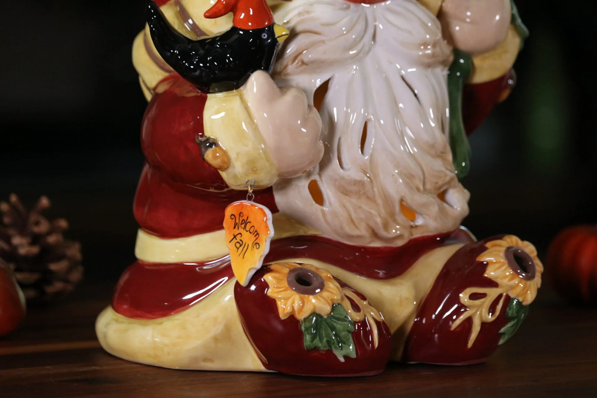 Sunflower Harvest Gnome Tealight Holder - Image 3