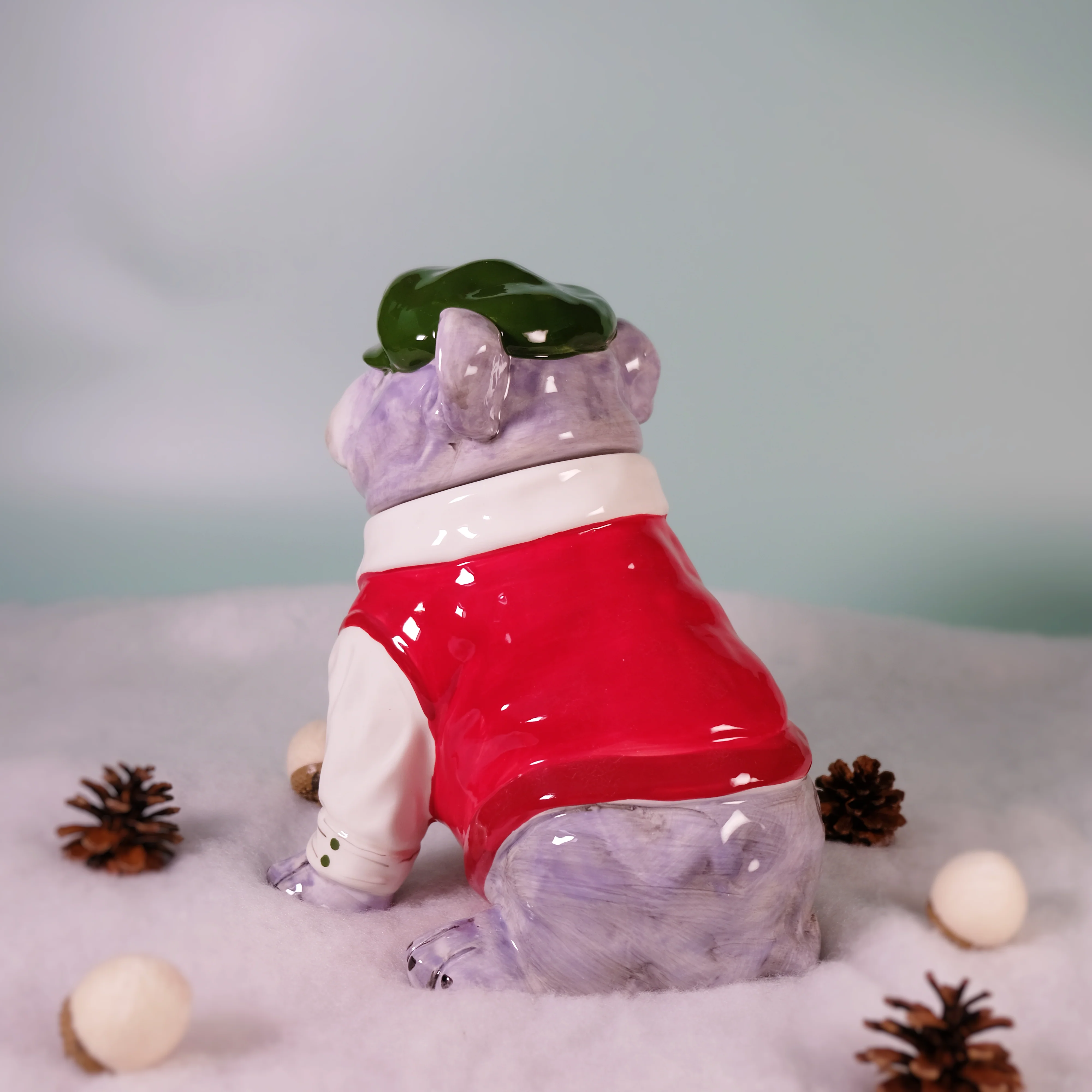 SWEATER DOG TREAT JAR - Image 3