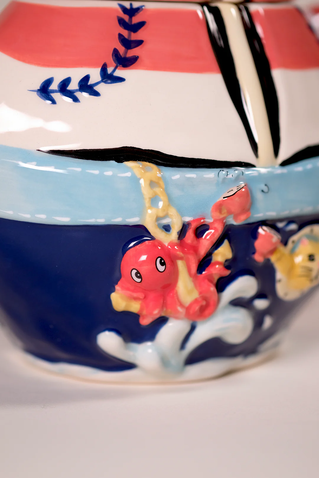 Tea On the Sea Sailboat Teapot - Image 9