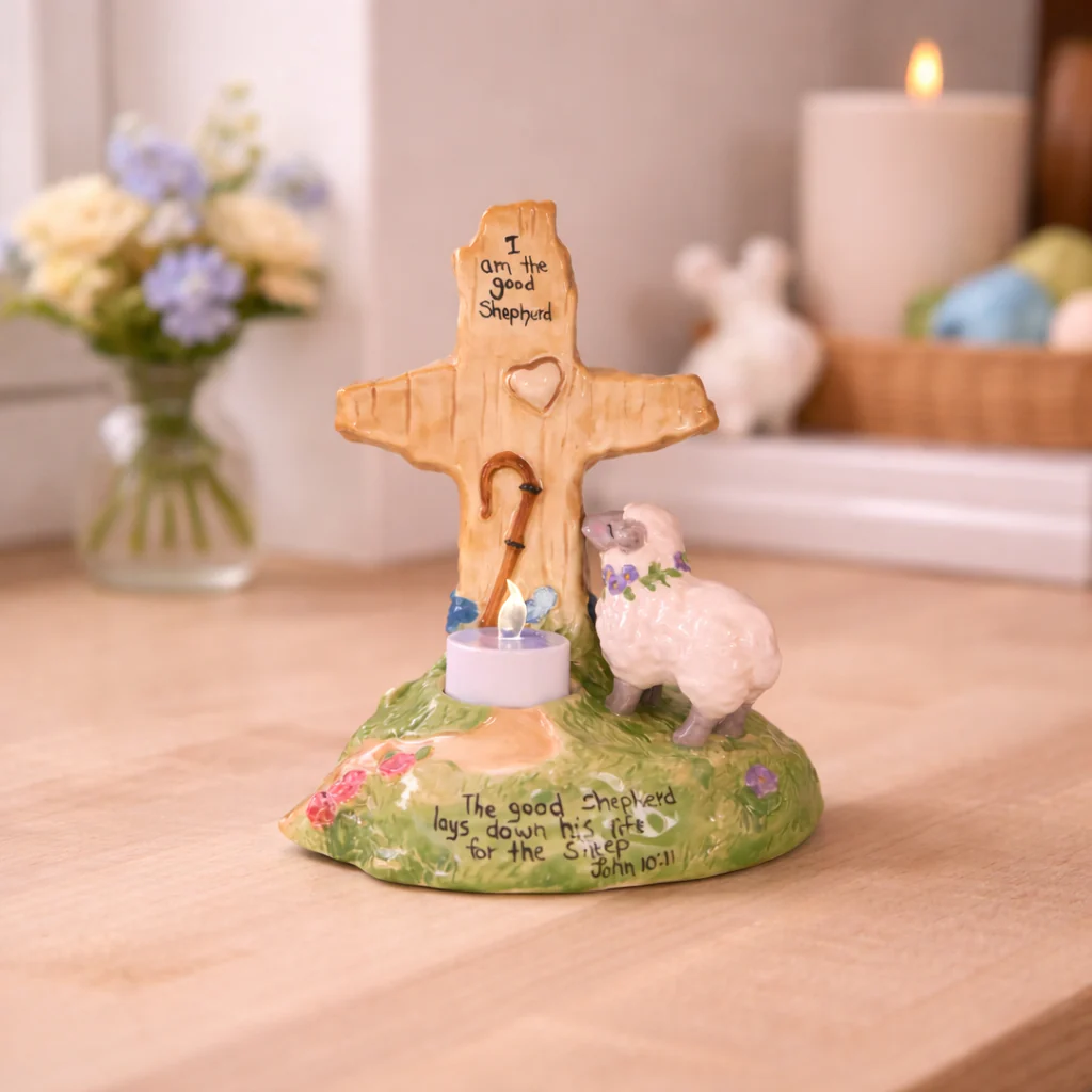 The Good Shepherd Tealight Holder - Image 2