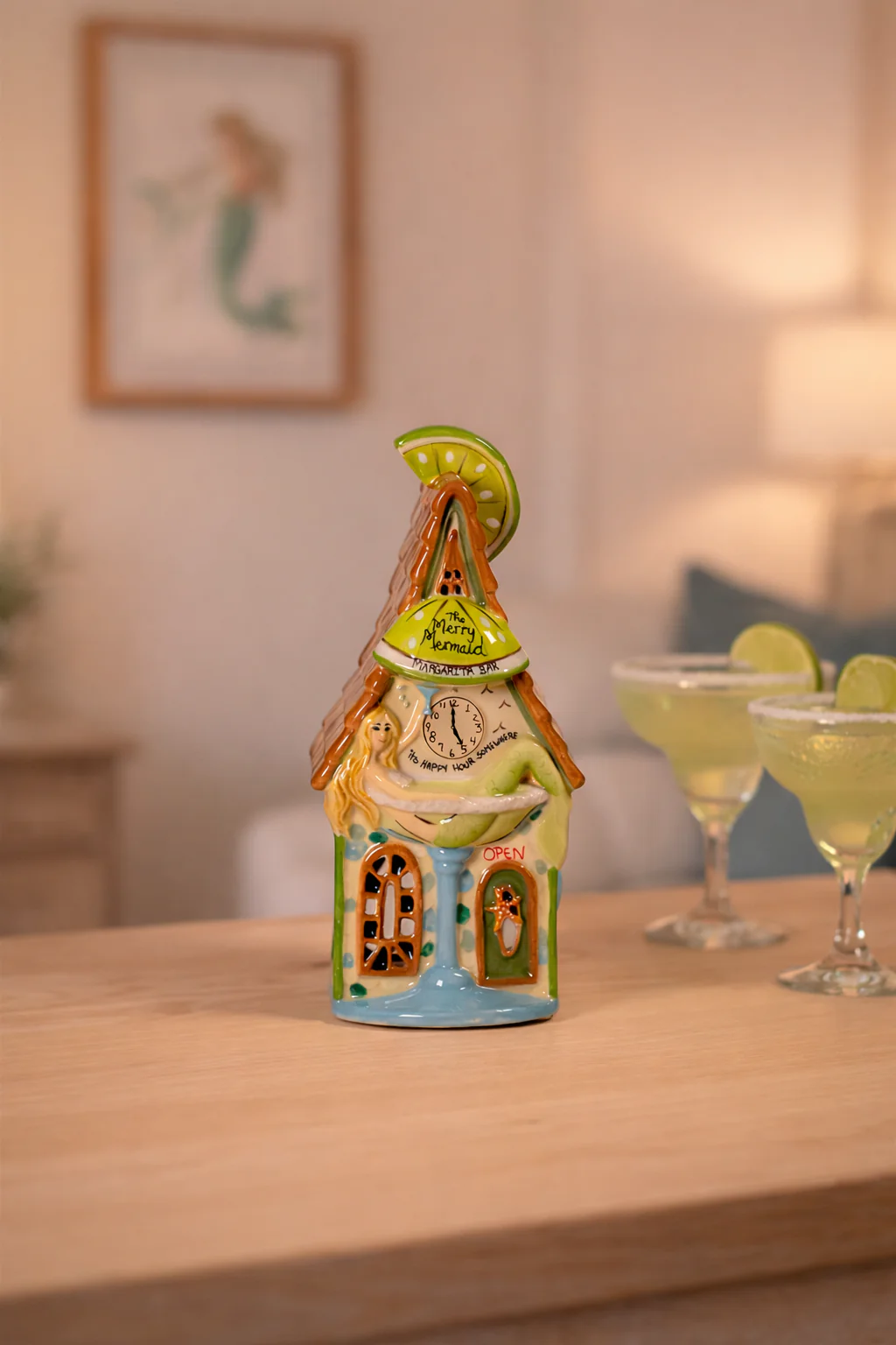 The Merry Mermaid Margarita Bar Candle House - Image 2
