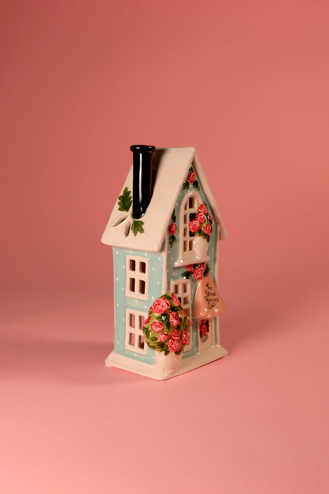 The Potted Peonies Cafe Candle House - Image 5