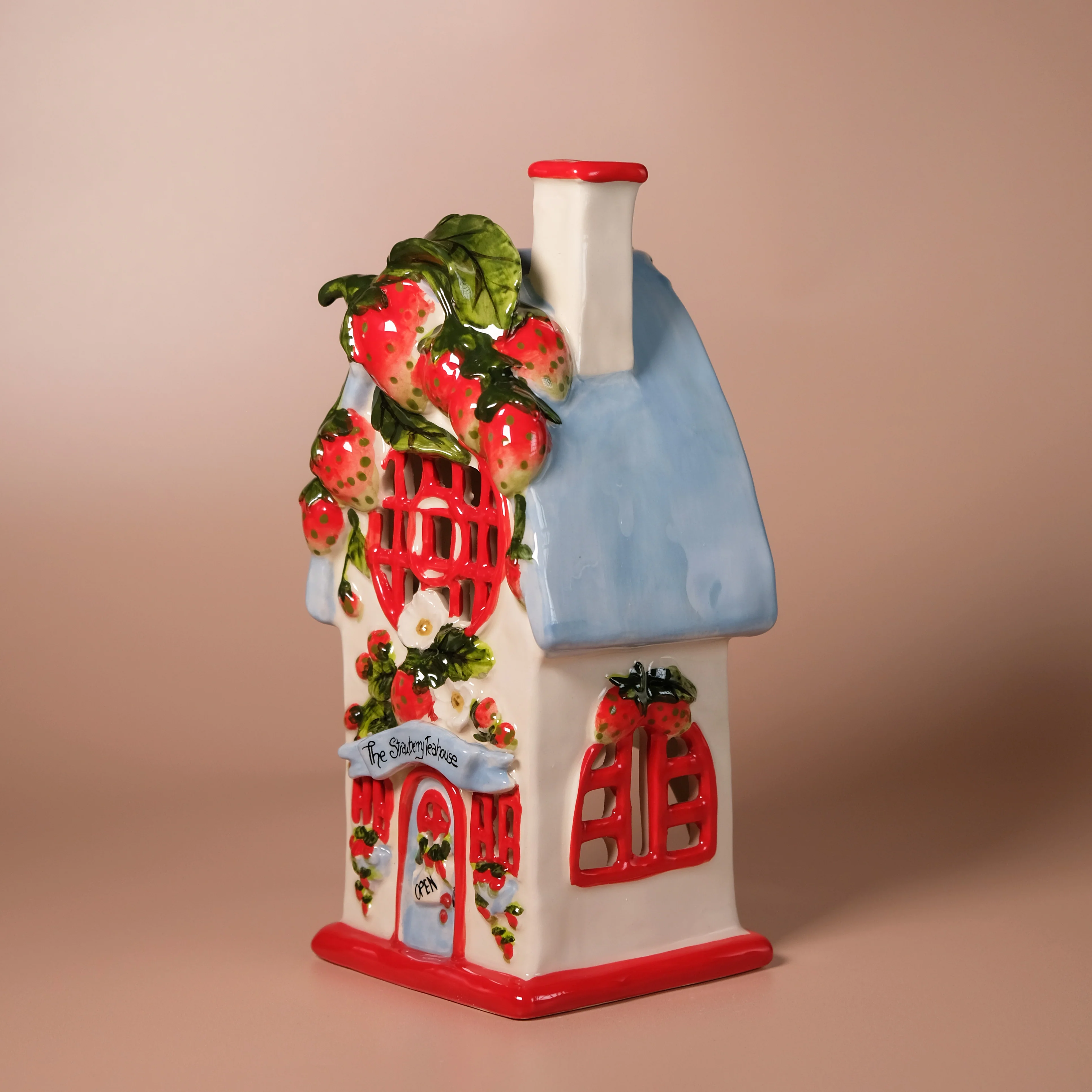 The Strawberry Teahouse Candle House - Image 3