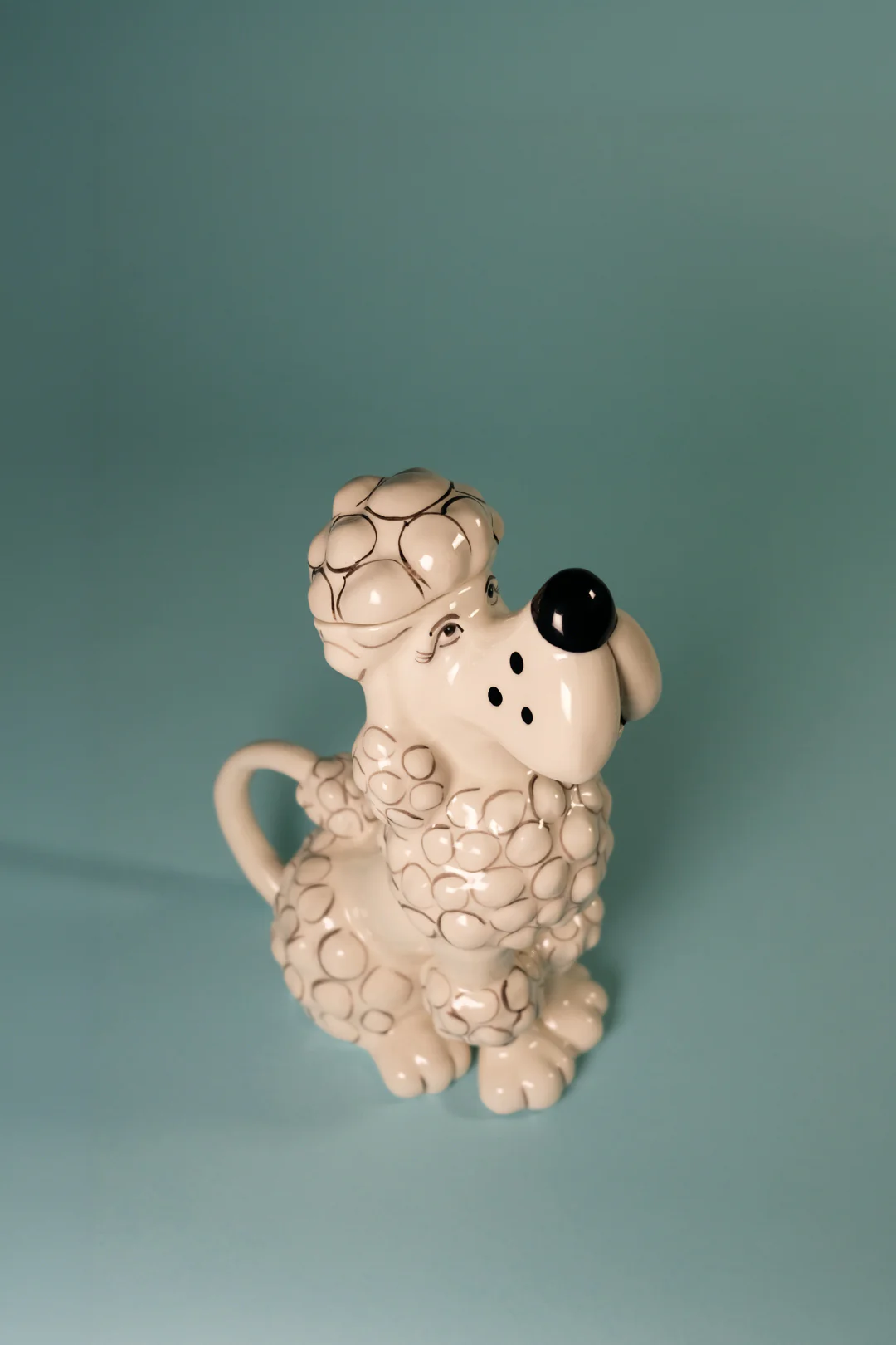 Toy Poodle Teapot - White - Image 7
