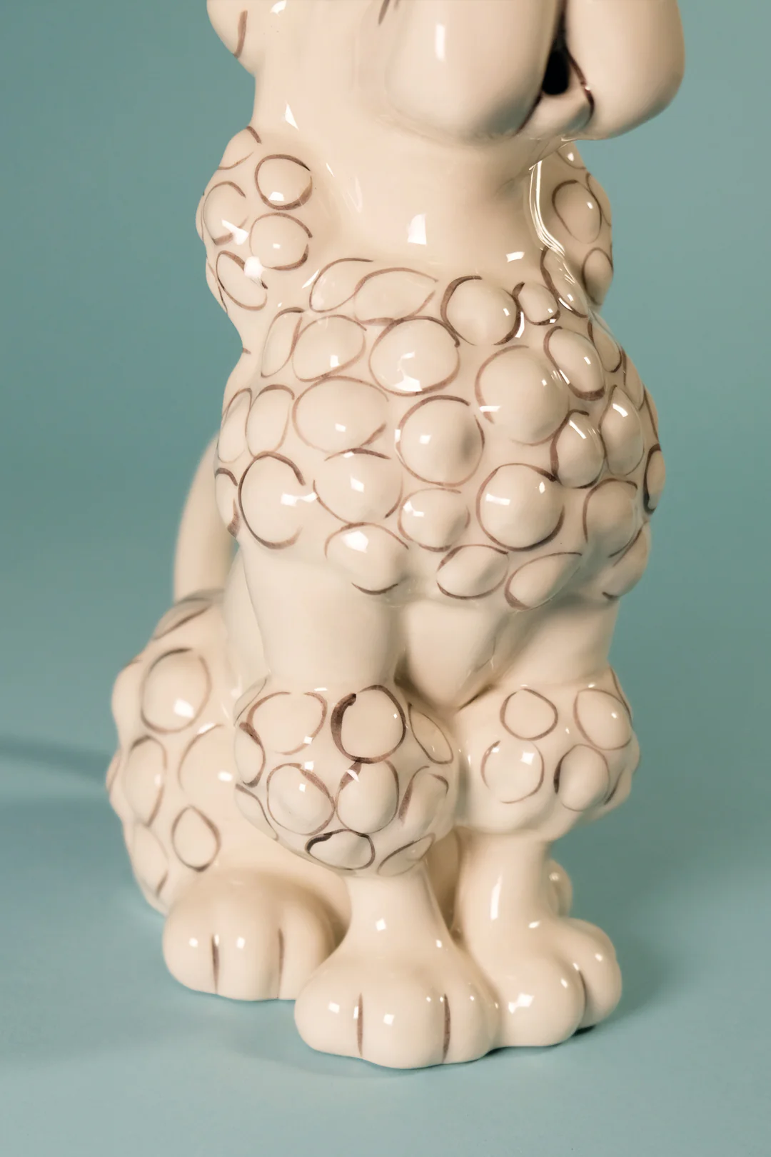 Toy Poodle Teapot - White - Image 9