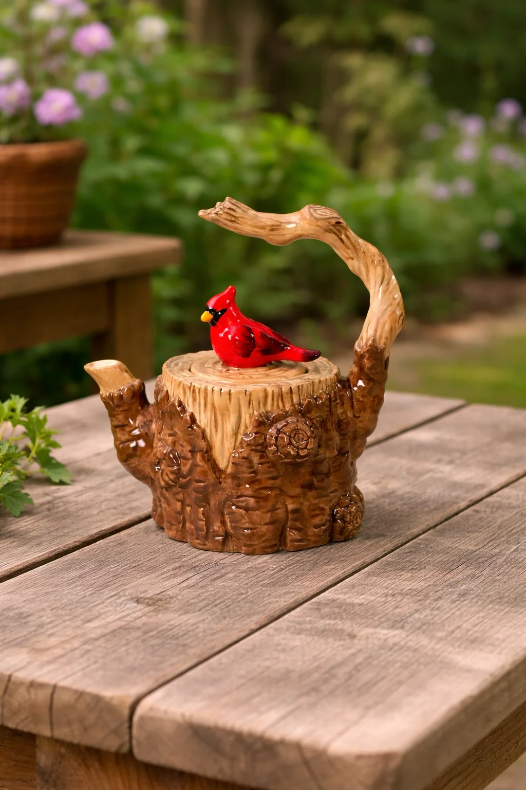 Tree Stump Teapot - Image 2