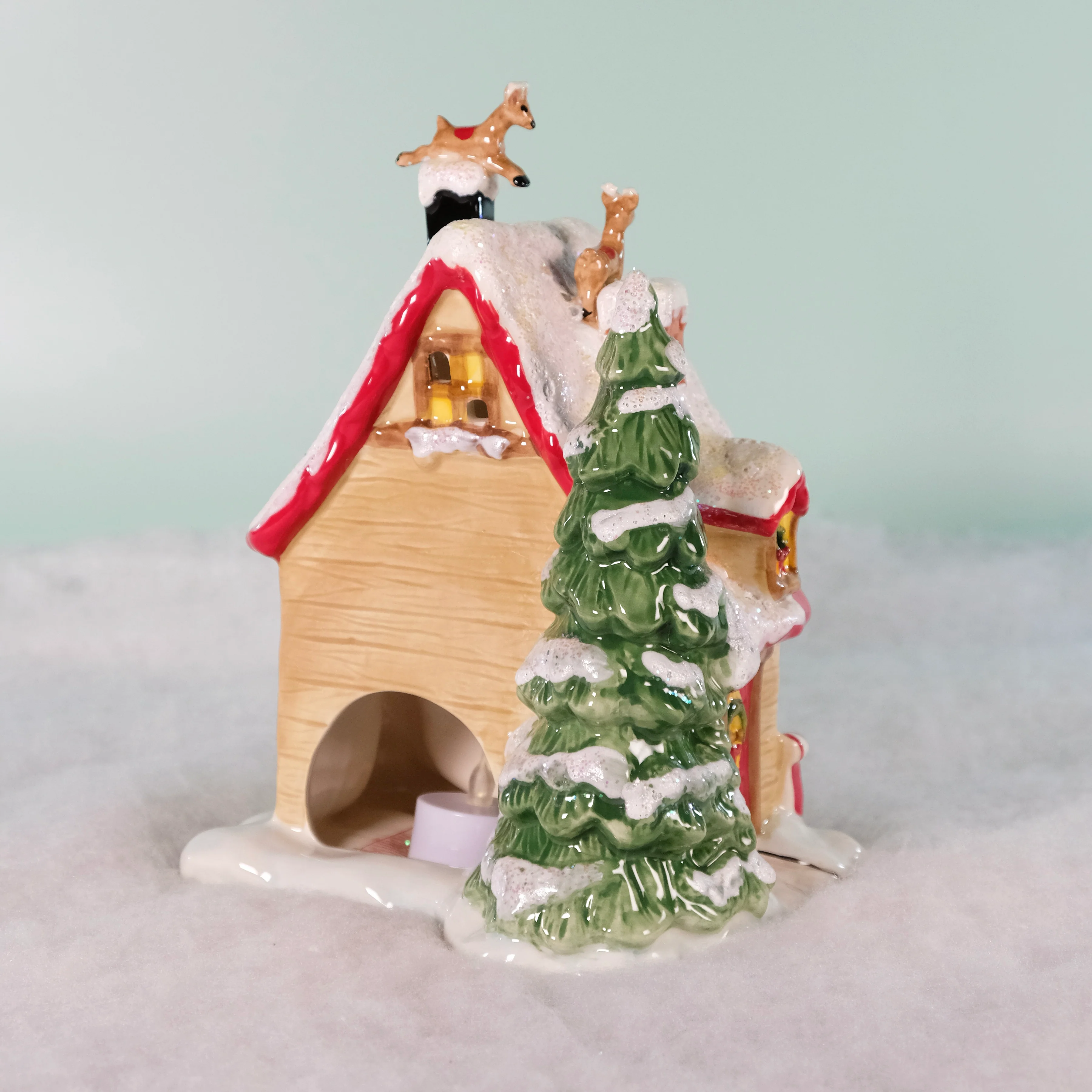 Twas The Night Before Christmas Candle House - Image 3