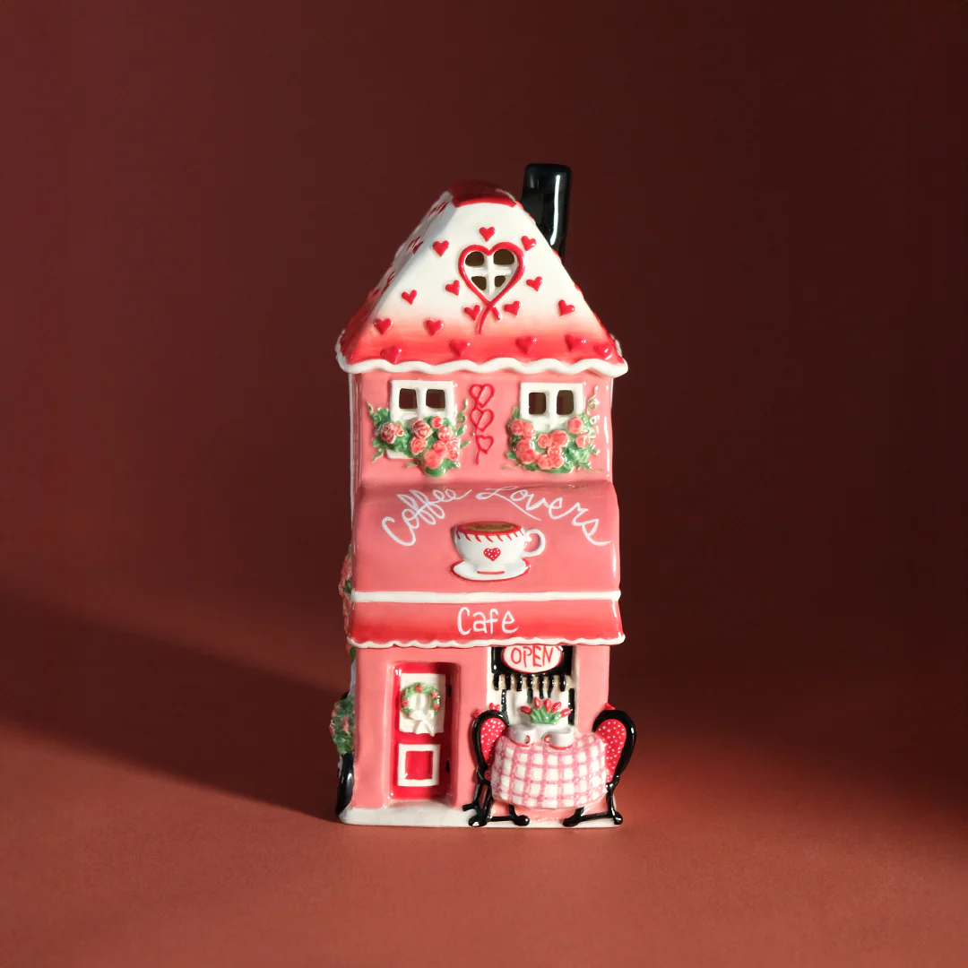 Valentine's Day Coffee Lovers Candle House