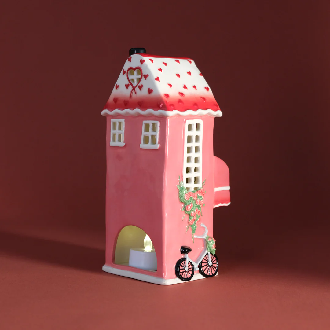 Valentine's Day Coffee Lovers Candle House - Image 3